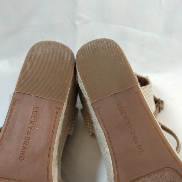 Lucky Brand Macrimay Espadrille Wedge Sandal - Picture 9 of 9